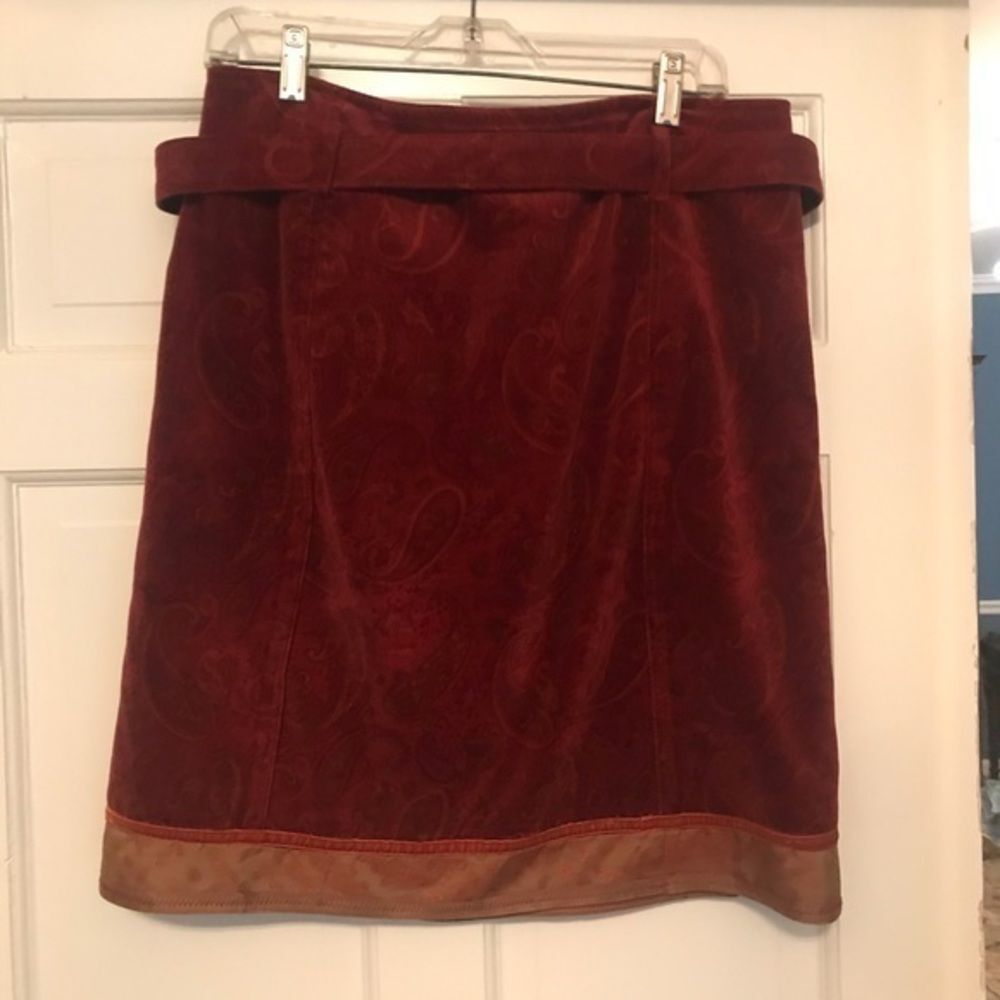 CYNTHIA STEFFE  Size 10 Paisley‎ Skirt